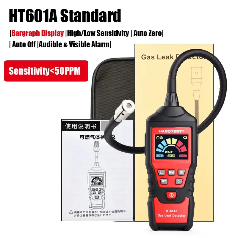 Gas Leak Detectors flexible gooseneck component