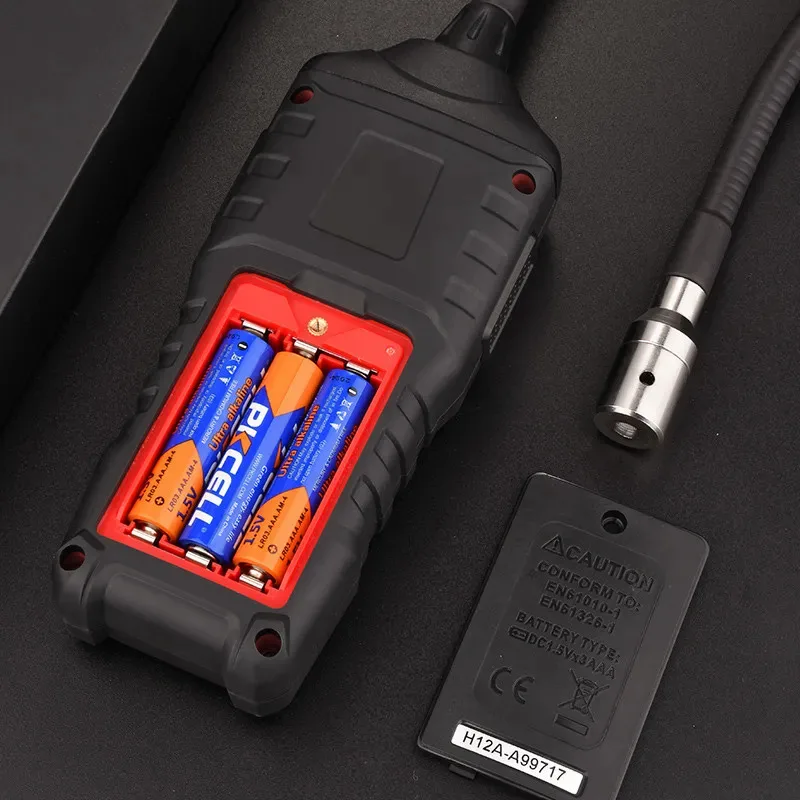 Handheld Gas Leak Sensor flexible gooseneck component