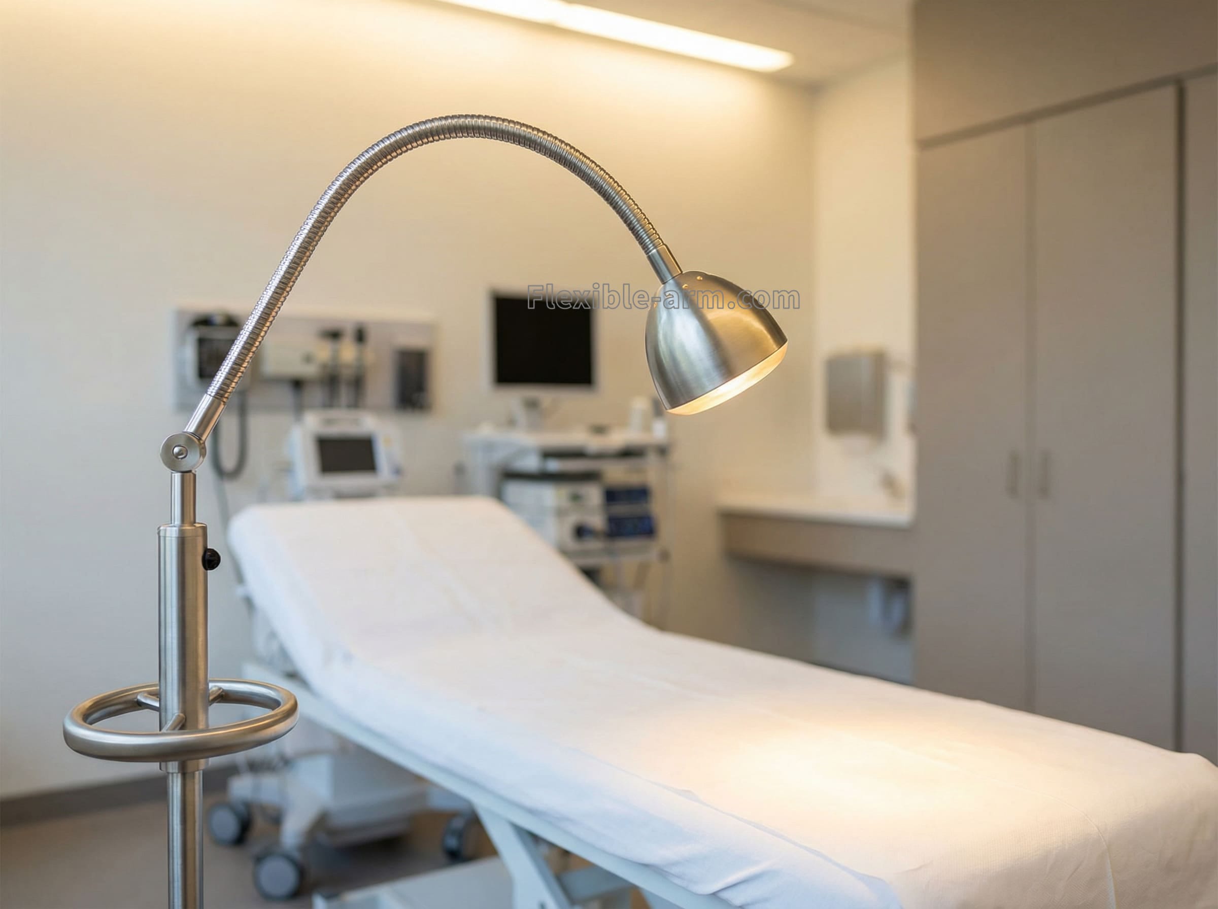 Precision flexible tubes for examination lamps