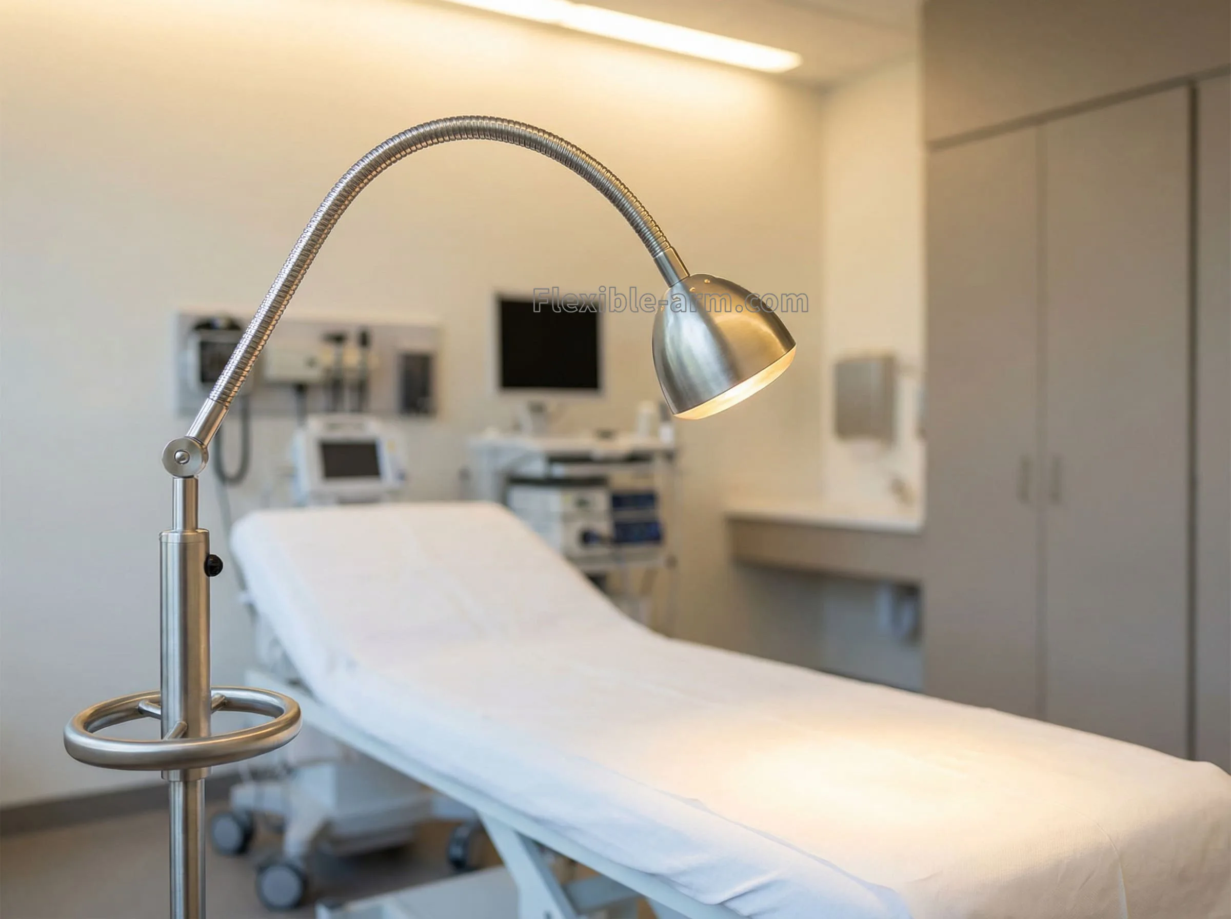 Precision flexible tubes for examination lamps