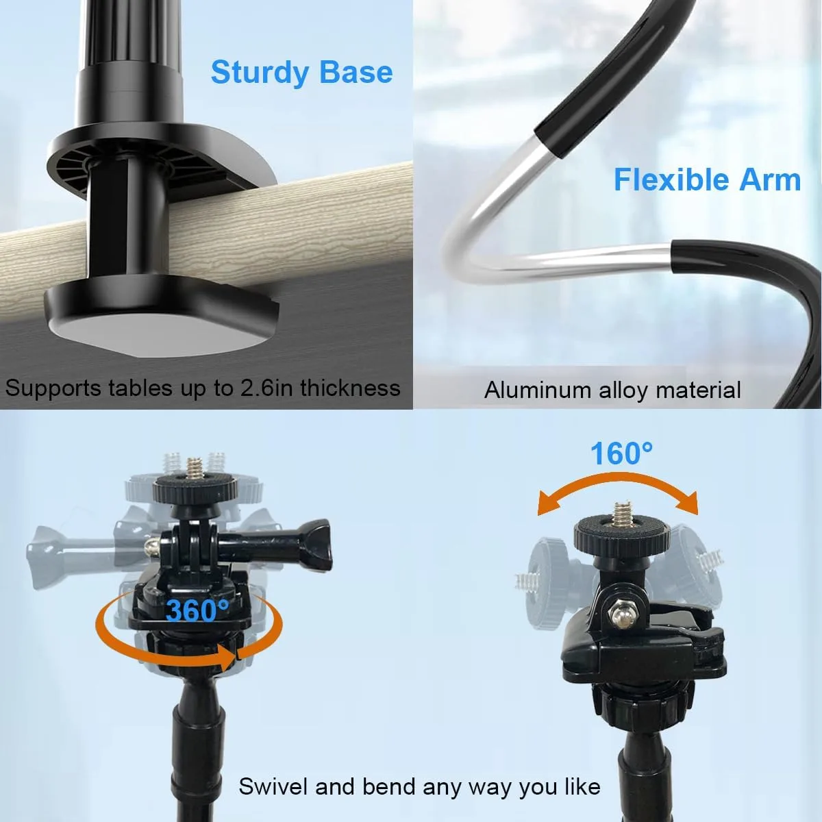 bulk sourcing flexible gooseneck arms for distributors and wholesalers