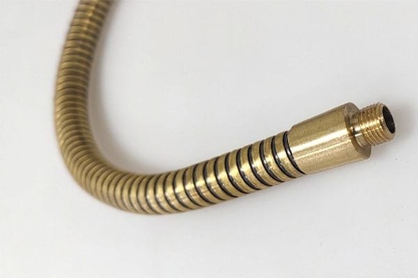 brass gooseneck arm for custom OEM projects