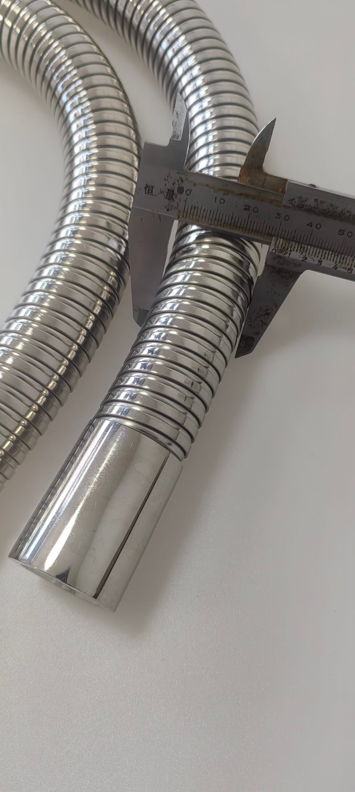 Heavy Duty Nickel Plated Gooseneck Tube for Industrial Equipment and Adjustable Support Applications 1
