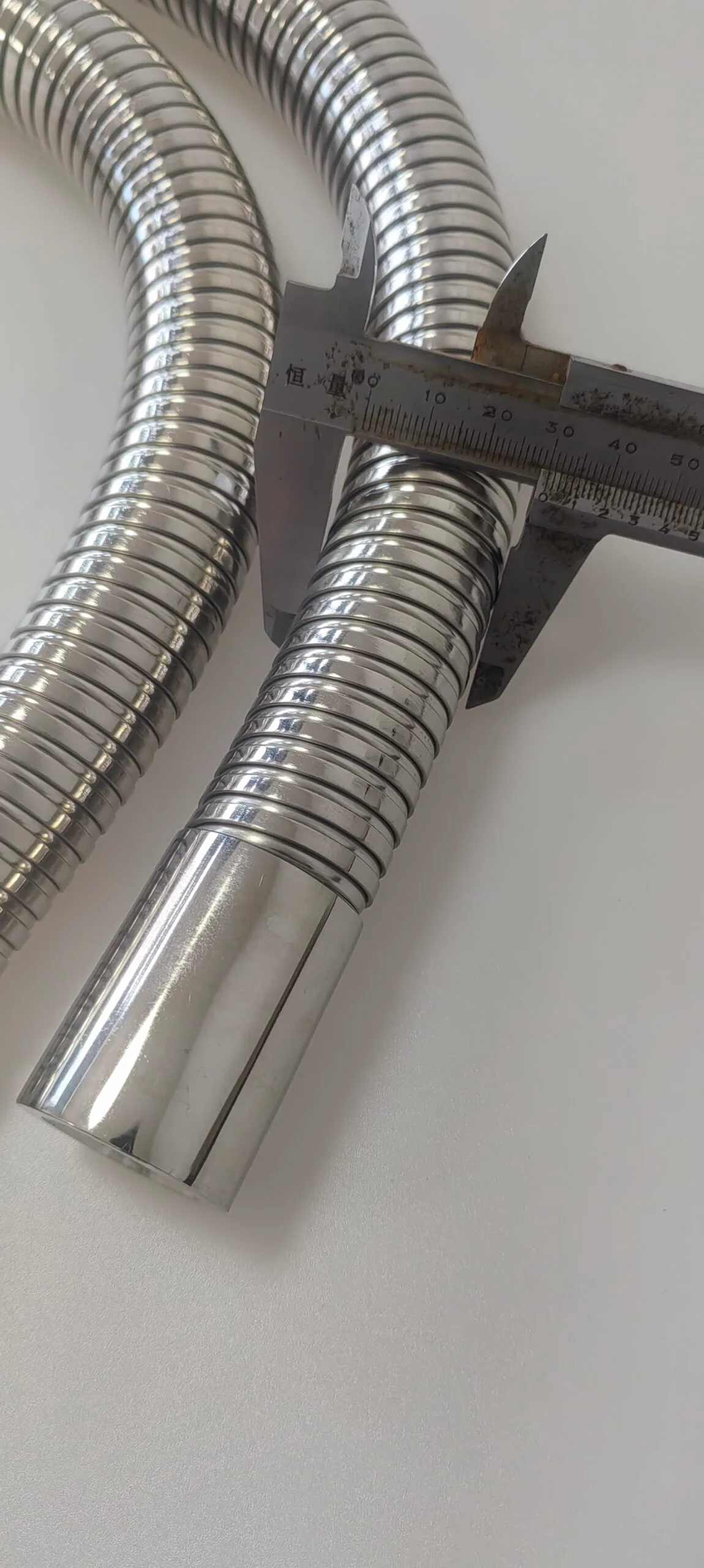 Heavy Duty Nickel Plated Gooseneck Tube for Industrial Equipment and Adjustable Support Applications 1